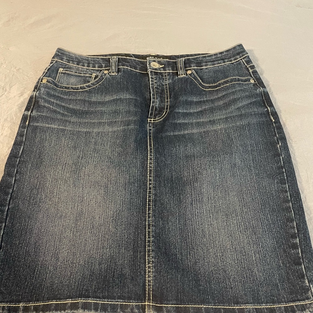 Nine West denim skirt
